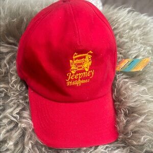 Red Jeepney Philippines Cap
